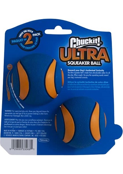 Chuckit. Köpekler Için Ultra Gıcırtı