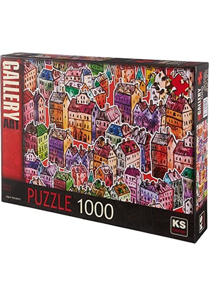 Ks City Of Colors 1000 Parça Puzzle