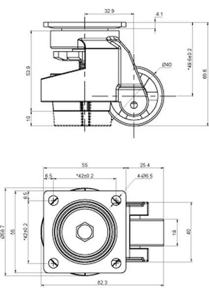 4'lü /set Tesviye Makinesi Üstatlar 110 Lbs Kapasite Makinesi Naylon Kök Tekerlekleri (Yurt Dışından) indirimleri