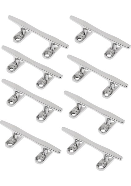 8 Adet /set 10CM Dock Cleats Marine 316 Paslanmaz Çelik Mooring Güvertesi (Yurt Dışından)