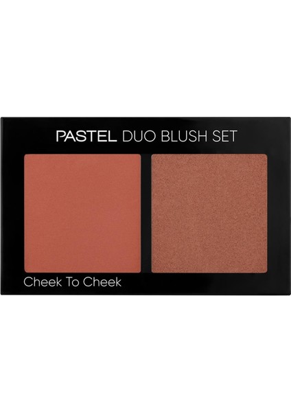 Profashion Duo Blush Set Cheek To Cheek No:20 Warm Honey