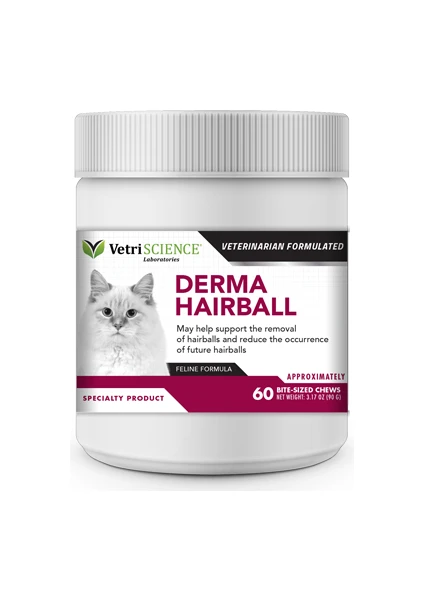 Vetri-ScienceDerma Hairball Çiğneme Tableti 60TB