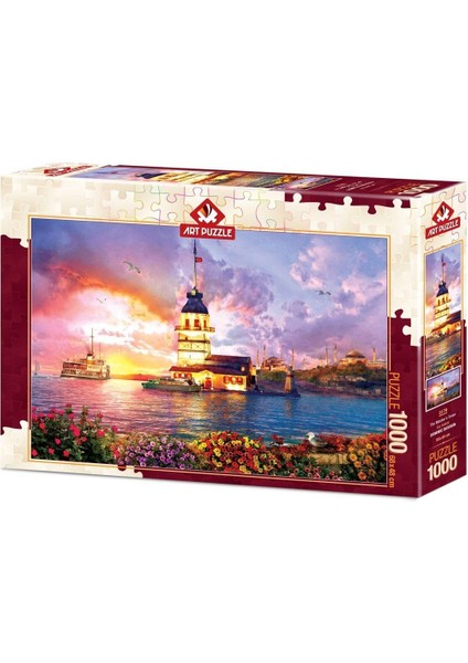 5179 Art Puzzle Kız Kulesi 1000 Parça Puzzle
