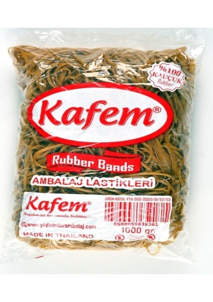 Kafem Kasa Lastiği 1000 gr