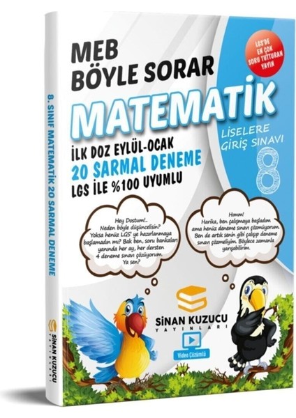 8. Sınıf Matematik 20 Sarmal Deneme 0922
