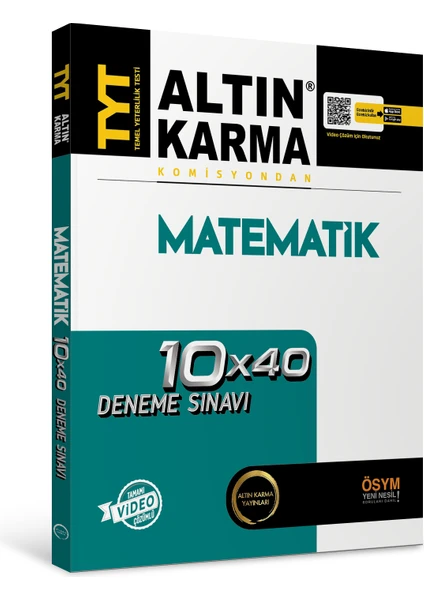 Altın Karma Yayınları  TYT Matematik Branş Deneme