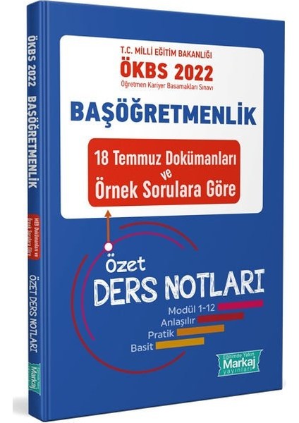 Markaj 2022 Başöğretmen Bir Öğretmenin Ders Notları