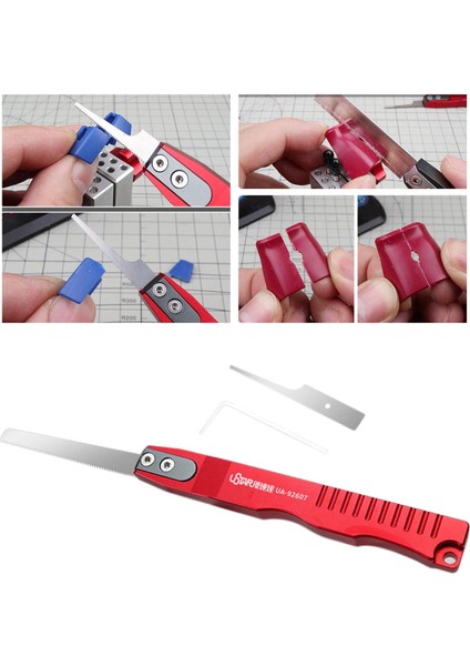 Mini Testere Demir Testeresi Zanaat Testere Model Yapımı Dıy Kesme Testere Bıçağı Çapak Alma Için (Yurt Dışından)