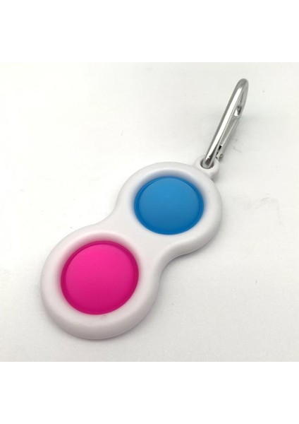Silikon Basit Dimple Fidget Oyuncak Anahtarlık Stres Rölyefi Elde Taşıyıcı Mini Focus Ilgi Duyusal Oyuncak Çocuklar Için Erken Eğitim Oyuncakları Gül Kırmızı Mavi (Yurt Dışından) modelleri