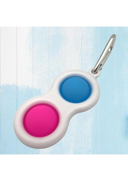 Silikon Basit Dimple Fidget Oyuncak Anahtarlık Stres Rölyefi Elde Taşıyıcı Mini Focus Ilgi Duyusal Oyuncak Çocuklar Için Erken Eğitim Oyuncakları Gül Kırmızı Mavi (Yurt Dışından) fırsatları