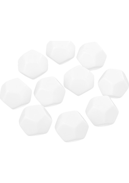 10PCS Boş D12 12 Taraflı Yuvarlak Köşe, Masa Oyunu Için Ölmek (Yurt Dışından)