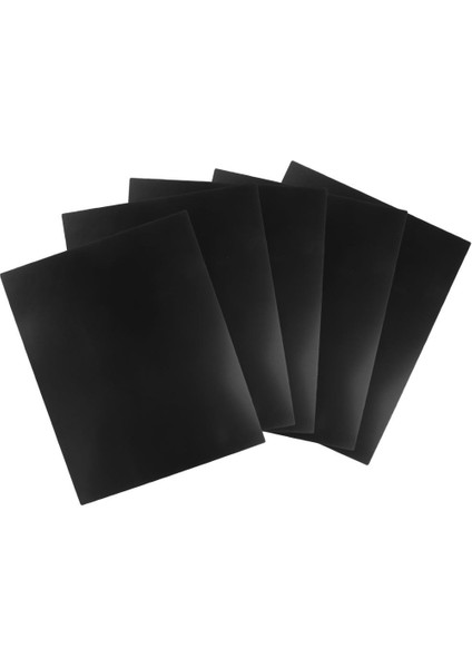 5pcs Siyah Abs Sayfası 8 "x 10" x 1/25 "vakum Oluşturan Rc Modelleri Gövdesi (Yurt Dışından)