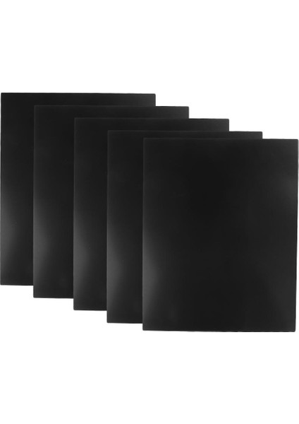 5pcs Siyah Abs Sayfası 8 "x 10" x 1/25 "vakum Oluşturan Rc Modelleri Gövdesi (Yurt Dışından)