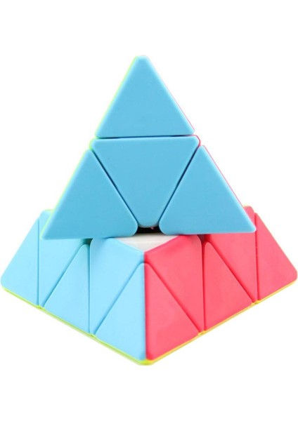 3x3 Piramit Üçgen Magic Cube Twist Bulmaca Oyunu Istihbarat Eğitim Oyuncakları (Yurt Dışından) fırsatları