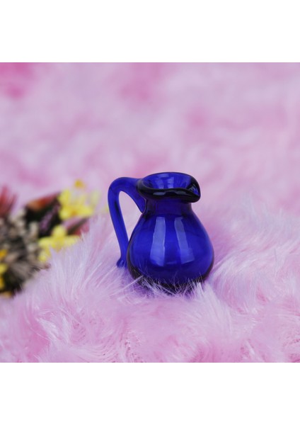 12. Dollhouse Minyatür Odası Aksesuar Mavi Cam Su Sürahi Kavanoz Pot (Yurt Dışından) fırsatları