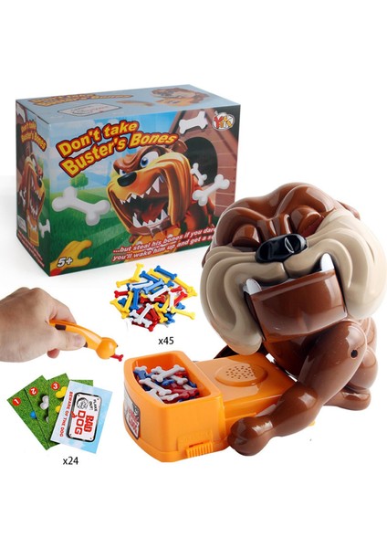 Çocuklar Pul Pul Out Out Bad Dog Bones Kartlar Zor Oyuncak Parti Oyunları Isırık El Oyuncak L (Yurt Dışından)