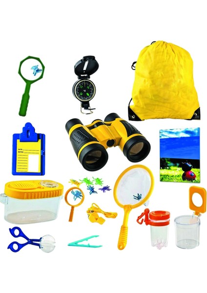Keşif Için Macera Böcek Yakalama Kit Telescop Compaser Explorer Kiti (Yurt Dışından)