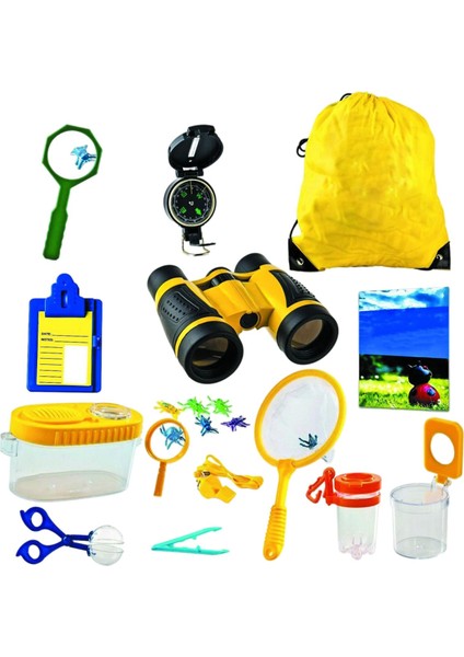 Keşif Için Macera Böcek Yakalama Kit Telescop Compaser Explorer Kiti (Yurt Dışından)