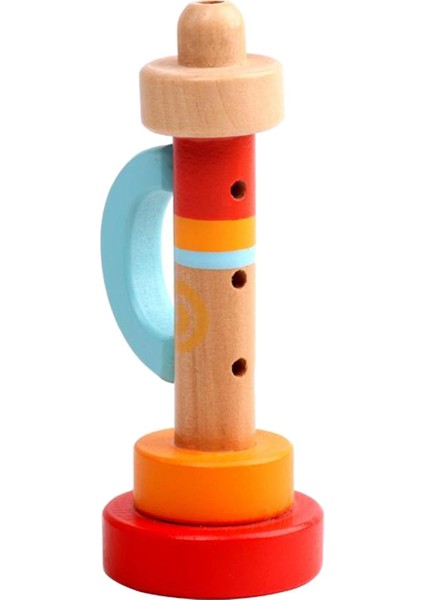 Bebek Ahşap Müzikal Trompet Bugle Boynuz Çocuklar Için Okul Öncesi Müzik Oyuncakları (Yurt Dışından)