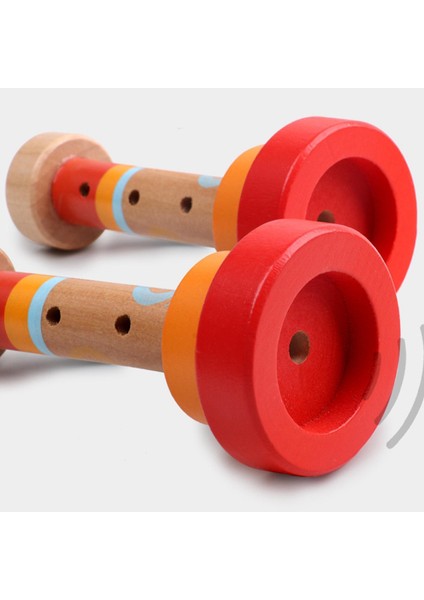 Bebek Ahşap Müzikal Trompet Bugle Boynuz Çocuklar Için Okul Öncesi Müzik Oyuncakları (Yurt Dışından) fırsatları