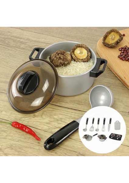 Çocuklar Mutfak Seti Çocuklar Yemek Oyuncak Oyuncak Setleri Kızlar Çocuk Çocukları Gümüş (Yurt Dışından)