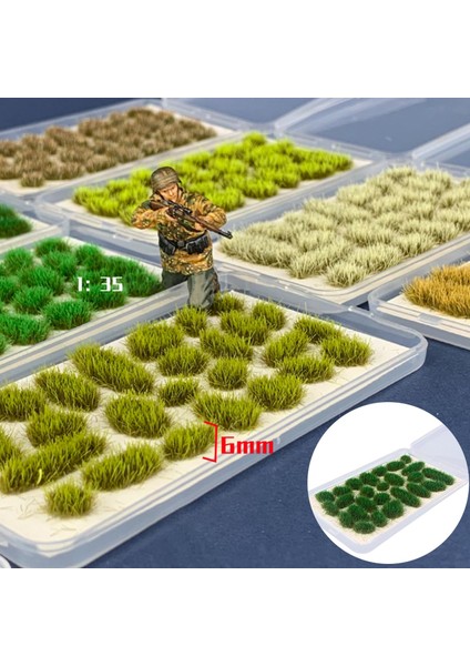 25X Küme Çim Tufts Set Küme Modeli Çiçek Kümesi Düzen Koyu Yeşil (Yurt Dışından) fırsatları