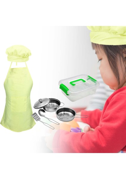 Paslanmaz Çelik Mutfak Pretend Play Oyuncaklar Oyna Yiyecek Oyuncaklar Rol Oynamak Için (Yurt Dışından) modelleri