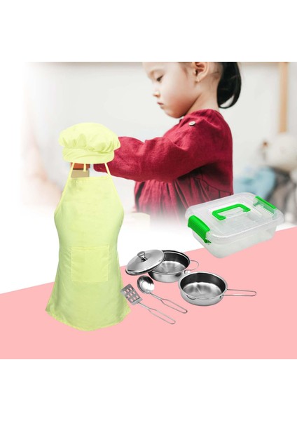 Paslanmaz Çelik Mutfak Pretend Play Oyuncaklar Oyna Yiyecek Oyuncaklar Rol Oynamak Için (Yurt Dışından) indirimleri