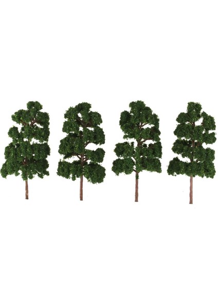 10 Adet Ağaçlar Model Tren Demiryolu Rr Wargame Diorama Manzara Düzeni 12.5 cm Ho (Yurt Dışından) modelleri