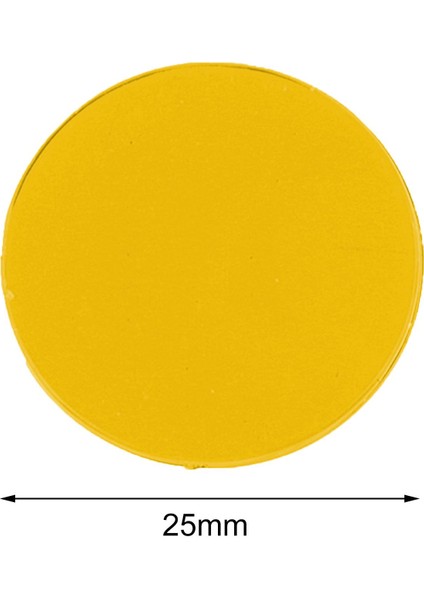 100X Çip Sayma Disk Işaretleri Bingo Cips Için 25 mm Oyun Jetonları Turuncu (Yurt Dışından) fırsatları
