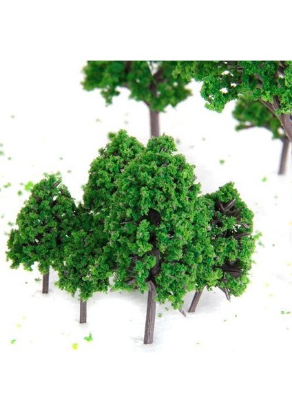12X Yeşil Ağaçlar Model Tren Bahçe Parkı Orman Manzarası 1/50 Düzen 316 cm (Yurt Dışından) modelleri