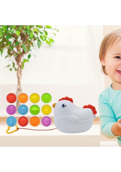 Okul Öncesi Meyve ve Sebze Için 12 Adet Montessori Eşleşen Yumurta Oyuncak Bulmaca Oyunu (Yurt Dışından) indirimleri