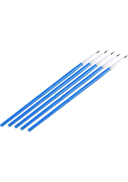 5pcs Model Boyama Aracı Fırçası Saç 7mm El Sanatları Boya Fırçaları Komut Dosyası Astar (Yurt Dışından)