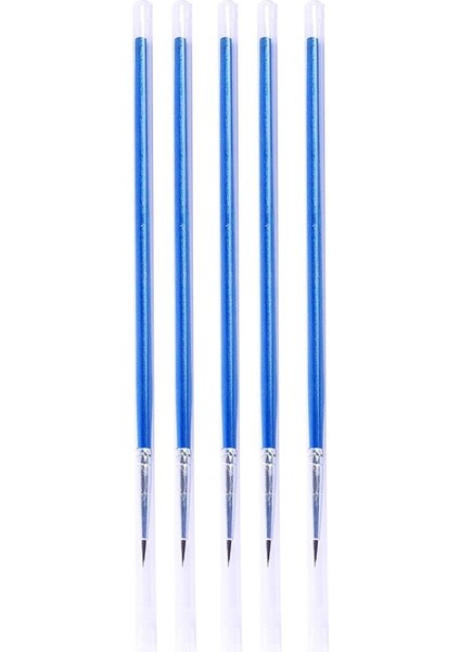 5pcs Model Boyama Aracı Fırçası Saç 7mm El Sanatları Boya Fırçaları Komut Dosyası Astar (Yurt Dışından)