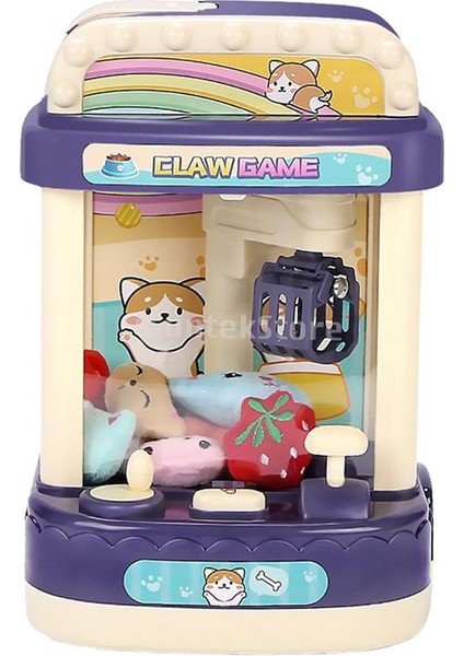 Mini Machine Crane Top Para Pençe Oyuncak Oyun Kid Tv Film Oyuncakları Mor (Yurt Dışından) modelleri