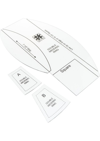 3 Adet Cetvel Ölçüm Dikiş Akrilik Cetvel Uygun Çizim Tasarımcıları (Yurt Dışından)