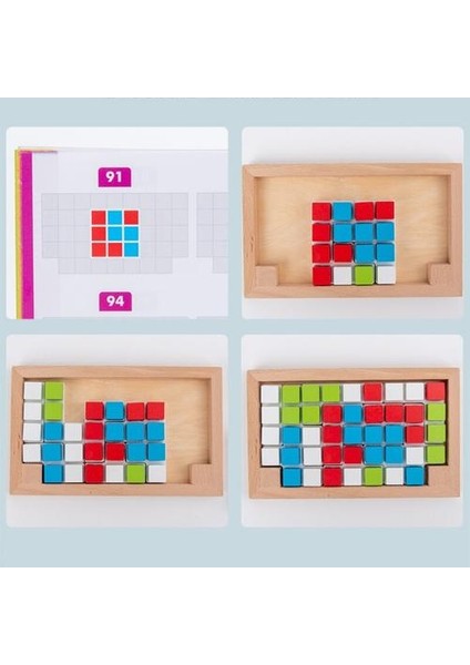 Eğitim Toddler Oyuncaklar Erkek Kız Şekli Renk Tanıma Geometrik Kurul Blokları Yığın Sıralama Bebek Öğrenme | Ahşap Bloklar (Yurt Dışından) fiyatları