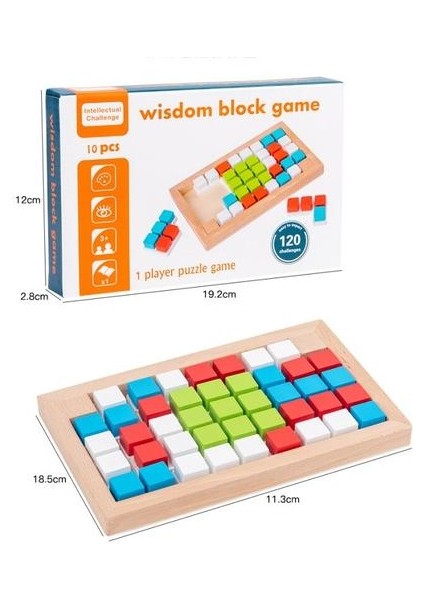 Eğitim Toddler Oyuncaklar Erkek Kız Şekli Renk Tanıma Geometrik Kurul Blokları Yığın Sıralama Bebek Öğrenme | Ahşap Bloklar (Yurt Dışından) modelleri