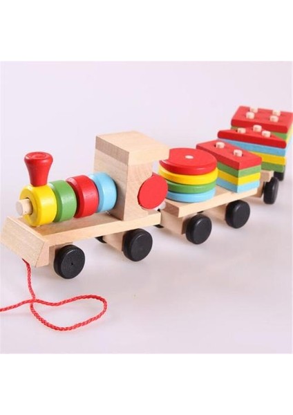 Bebek Oyuncakları Ahşap Tren Kamyon Seti Geometrik Blokları Sıralama Kurulu Çocuklar Eğitici Oyuncak Renk Şekli Eşleştirme Yığılmış Bulmaca | Diecasts oyuncak Araçlar (Yurt Dışından) fiyatları