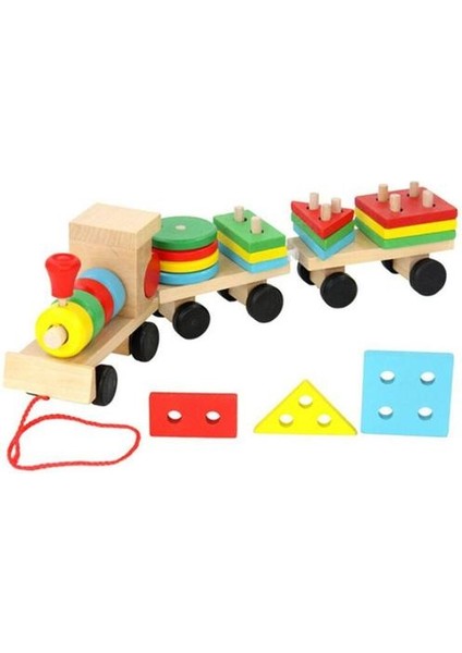 Bebek Oyuncakları Ahşap Tren Kamyon Seti Geometrik Blokları Sıralama Kurulu Çocuklar Eğitici Oyuncak Renk Şekli Eşleştirme Yığılmış Bulmaca | Diecasts oyuncak Araçlar (Yurt Dışından) modelleri