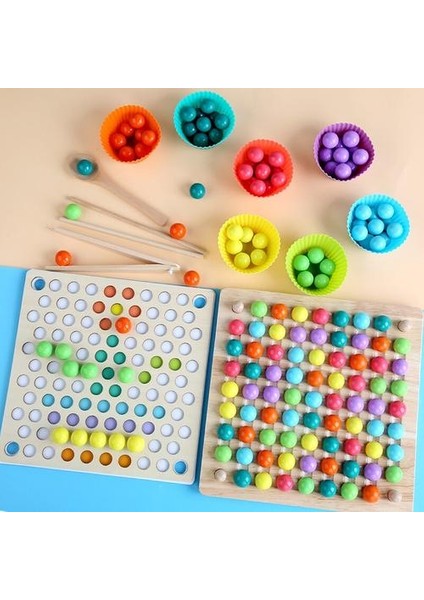 Ahşap Oyuncaklar Eller Beyin Eğitim Klip Boncuk Bulmaca Kurulu Matematik Oyunu Bebek Erken Eğitici Oyuncaklar (Yurt Dışından) fırsatları
