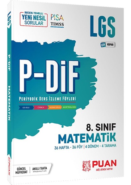 Puan Yayınları 8. Sınıf LGS Matematik PDİF Konu Anlatım Föyleri