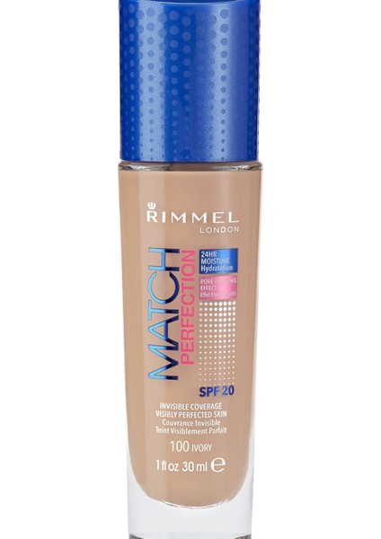 Match Perfection Foundation Fondöten 100 Ivory