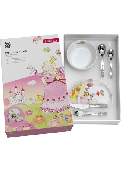 Princess Anneli Porselen 6'lı Çocuk Yemek Seti fiyatları