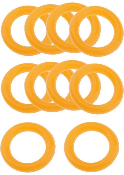 10X Kauçuk Bobin Sarı Lastikleri Makine Nakış Aksesuarları (Yurt Dışından)