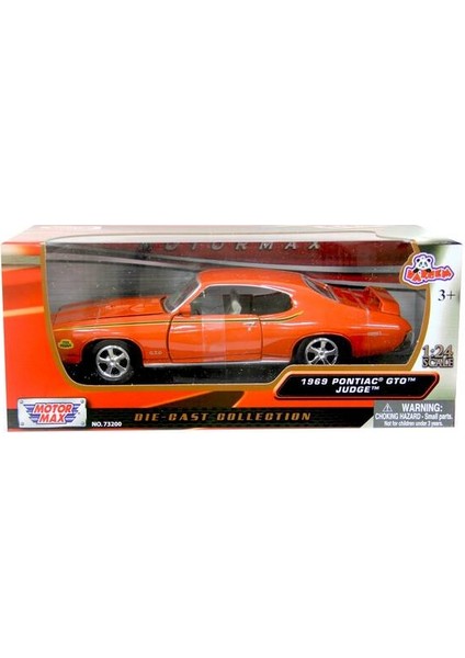 1:24 1969 Pontiac Gto Judge Turuncu