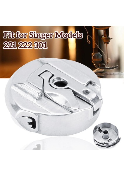 Şarkıcı Evi Dikiş Makinesi Için Metal Bobin Kılıfı 221 222 301 Parçalar (Yurt Dışından) modelleri