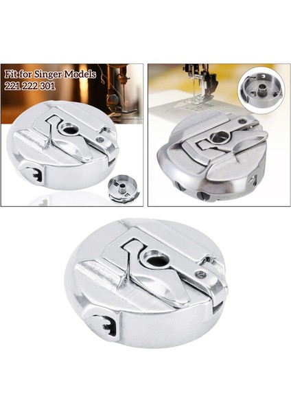 Şarkıcı Evi Dikiş Makinesi Için Metal Bobin Kılıfı 221 222 301 Parçalar (Yurt Dışından) indirimleri