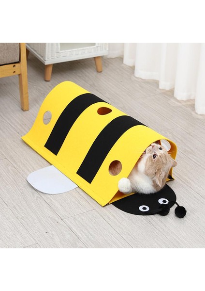 Velcro Ayrılabilir Kedi Tüneli Kedi Oyuncak (Yurt Dışından)