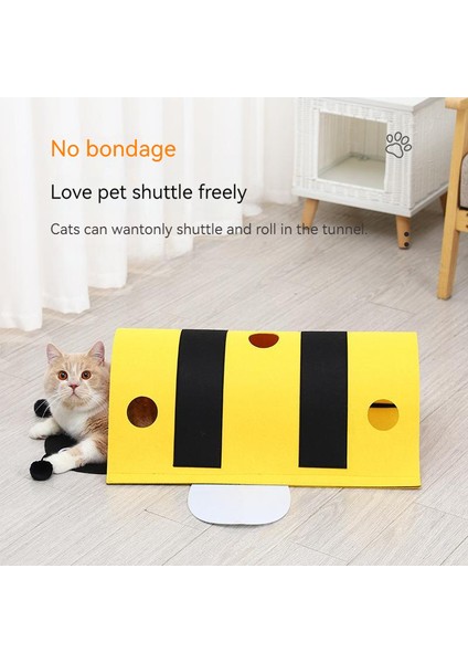 Velcro Ayrılabilir Kedi Tüneli Kedi Oyuncak (Yurt Dışından)